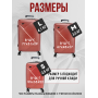 Пластиковый чемодан