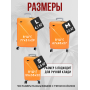 Пластиковый чемодан