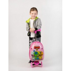 Детский чемодан-самокат