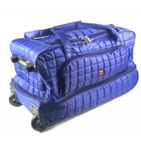 Стеганная сумка на колесах